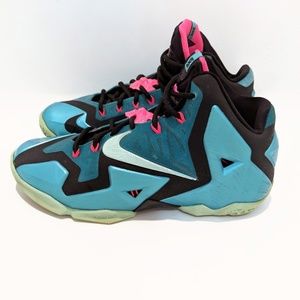 Nike Lebron 11 South Beach Basketball Shoes